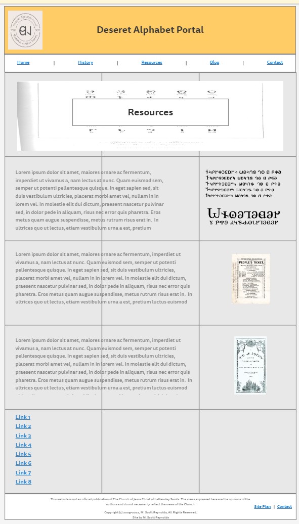 page 3 wireframe